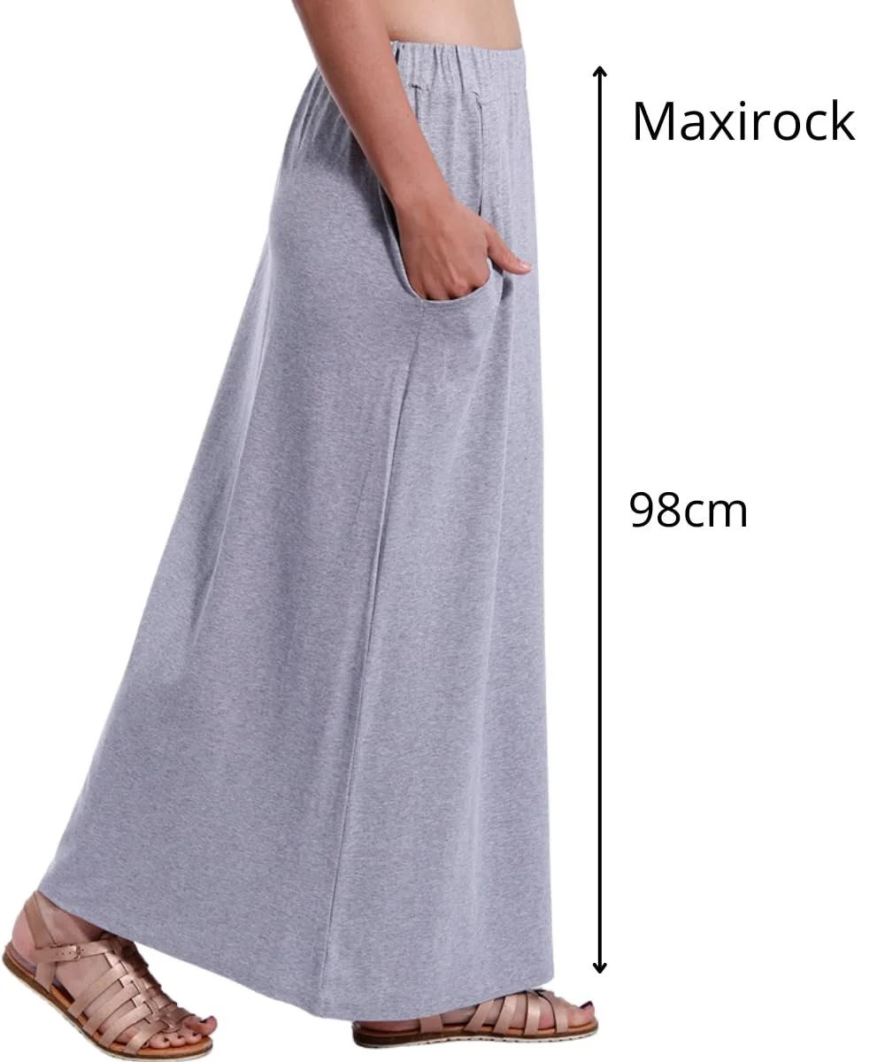 Спідниця Максі Літня Жіноча Смугаста або Однотонна, фото №5