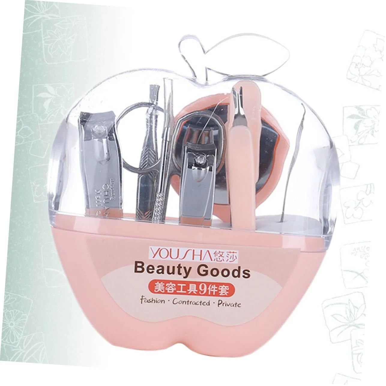 Набір для манікюру Healvian Safety, 9 предметів, фото №4