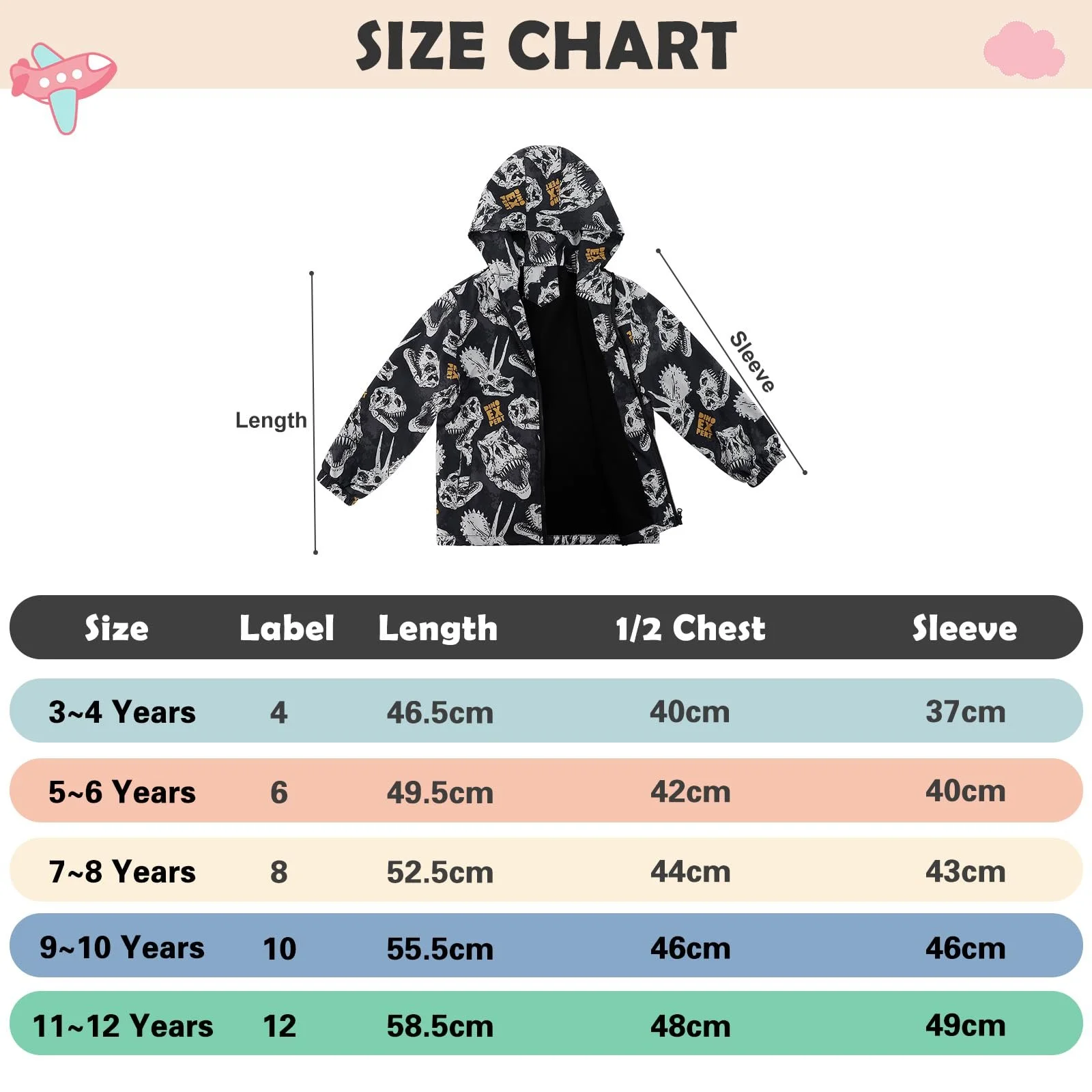 Куртка LACOFIA Водонепроникна з флісовою підкладкою для хлопчиків, фото №7 Куртка LACOFIA Водонепроникна з флісовою підкладкою для хлопчиків, фото №7
