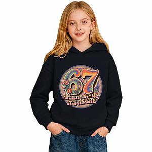 Подростковая Толстовка для Девочек, Худи, Флисовая Теплая Дышащая Толстовка с Капюшоном, с Милым Принтом, Повседневный Длиннорукавный Свитшот, Куртка synthetic.ua - Фото 1