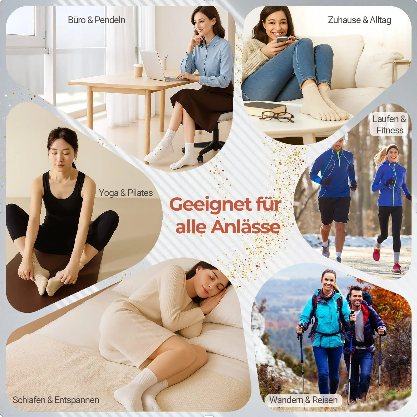 Жіночі шкарпетки з бавовни, фото №7