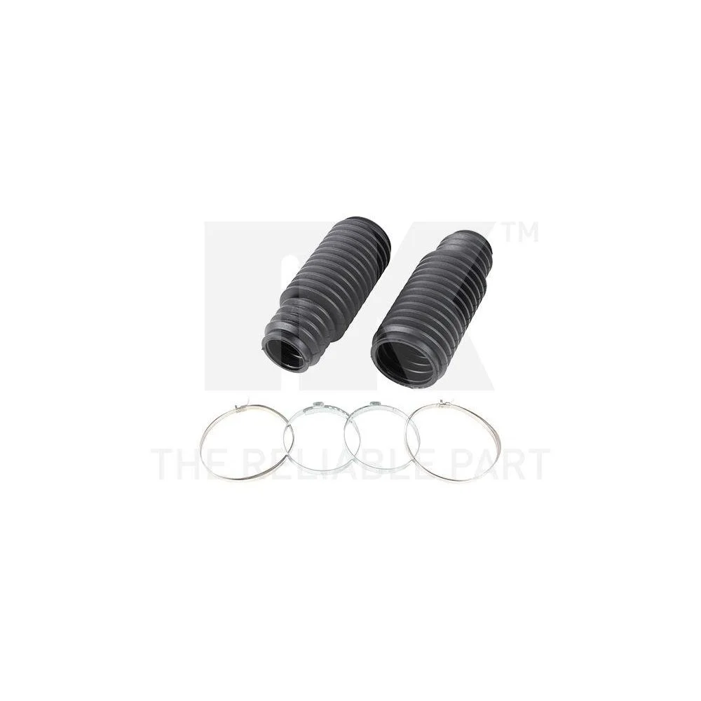 Комплект пильовика рульової рейки NK 5091507 для BMW, передній міст зліва, фото №1