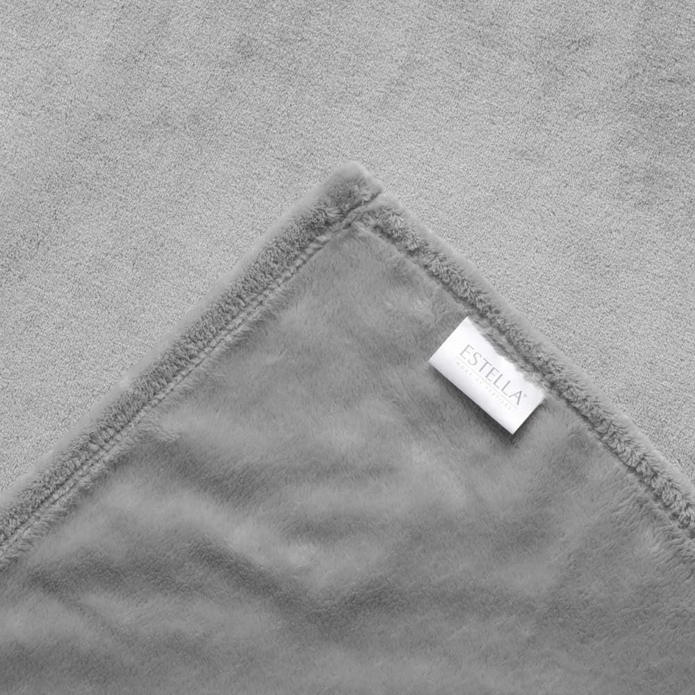 Покривало ESTELLA Cuddly Blanket Polar Fleece Срібний 150 x 200 см, фото №2