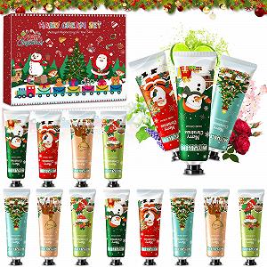 Купить Набор мини-кремов для рук, 15 штук, Рождественский, для потрескавшихся рук - Фото 1 Набор мини-кремов для рук, 15 штук, Рождественский, для потрескавшихся рук - Фото 1