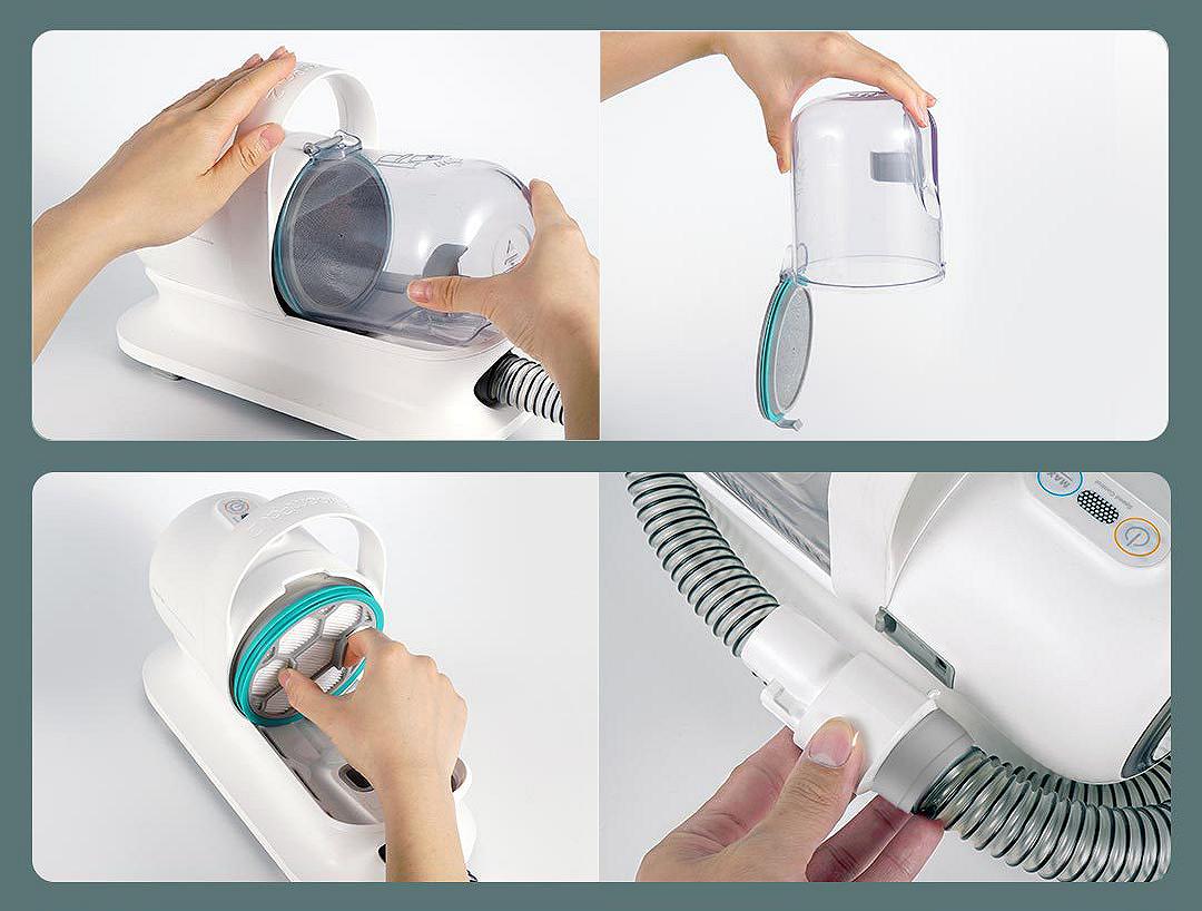 Груминг набор для ухода за шерстью питомцев Neabot P1 Pro 5 в 1, фото №7