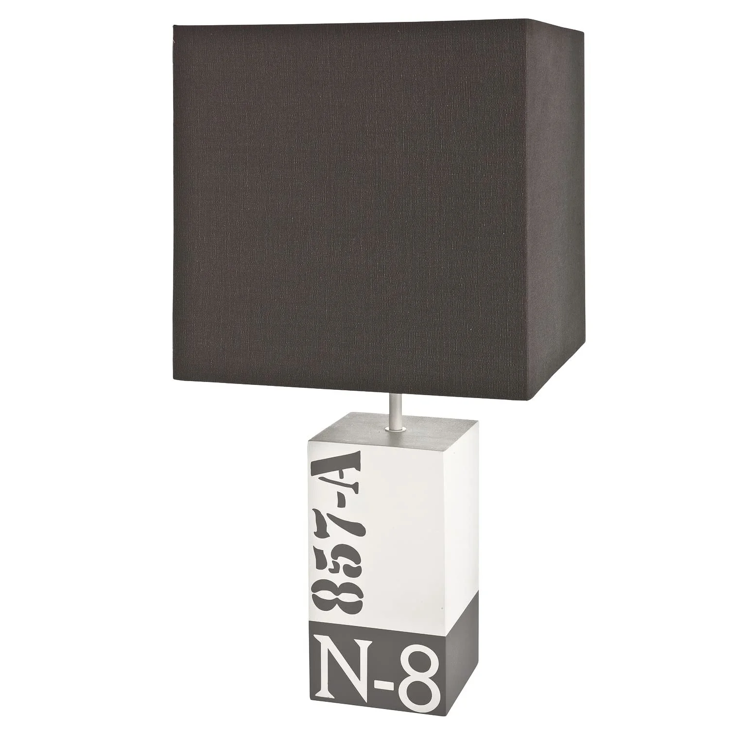 Настільна лампа Kelvin Beach E27 Дерево Тканина 230 В макс. 40 Вт Сучасна Сіро-коричнева, фото №1