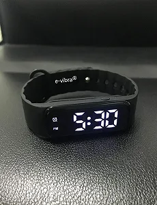 Вібруючий Будильник 8 Alarm Clocks Нагадування про ліки з таймером і 8 щоденними будильниками Чорний synthetic.ua - Фото 1