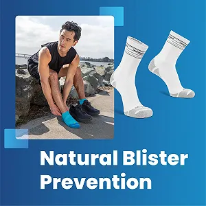 Жіночі шкарпетки Crew Balega Blister Resist Crew (1 пара) synthetic.ua - Фото 1