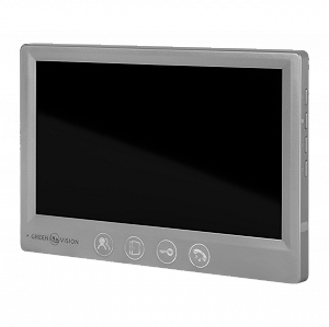 Цветной AHD видеодомофон GreenVision GV-058-AHD-M-VD7SD Grey synthetic.ua - Фото 1