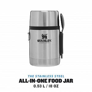 Термос для їжі STANLEY 1913 Adventure 532 мл з ложкою-виделкою synthetic.ua - Фото 1