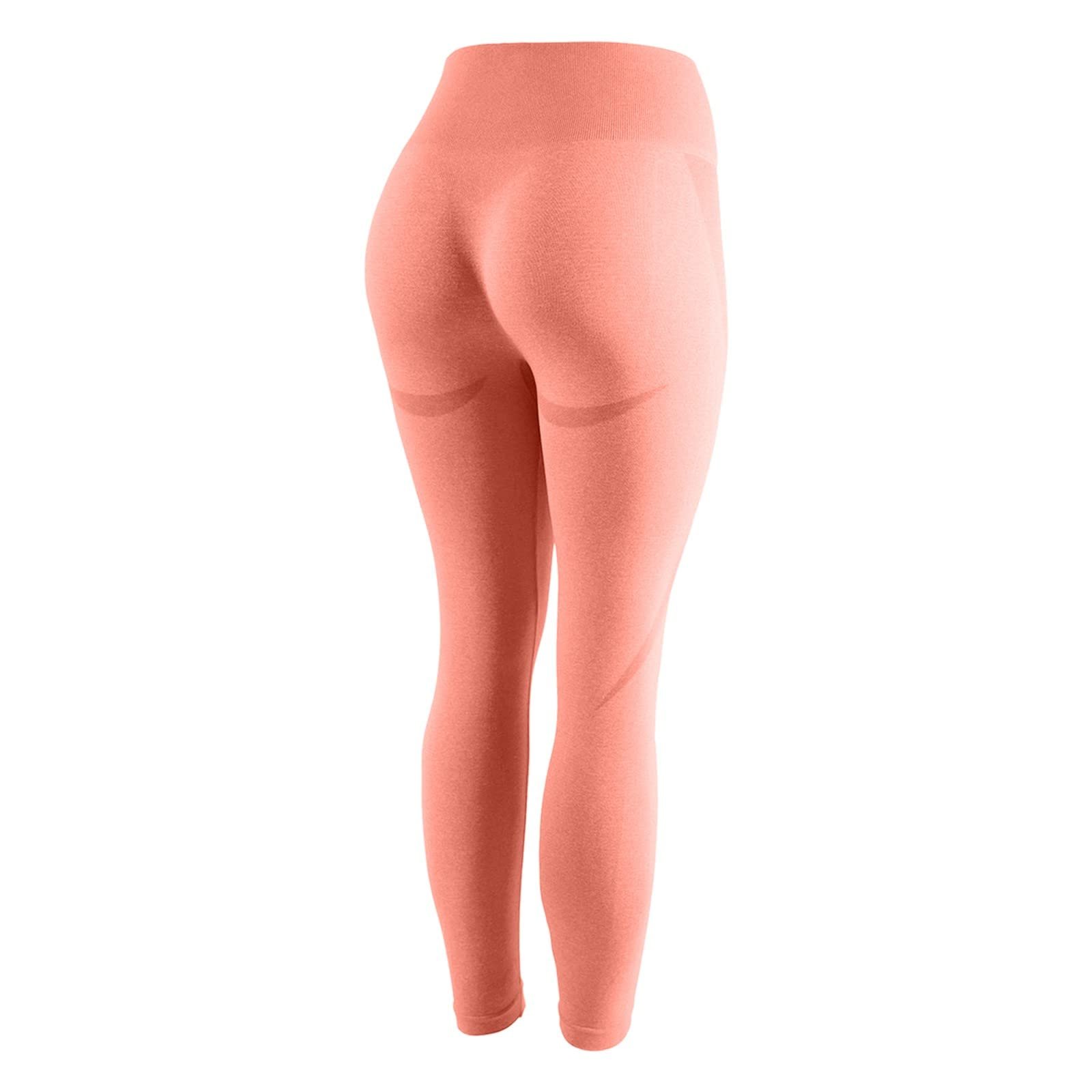 Жіночі легінси з високою талією, однотонні безшовні легінси Для підтяжки сідниць, жіночі надзвичайно м'які йога-з високою талією Для підтяжки сідниць, компресійні колготки Для жінок, фото №6