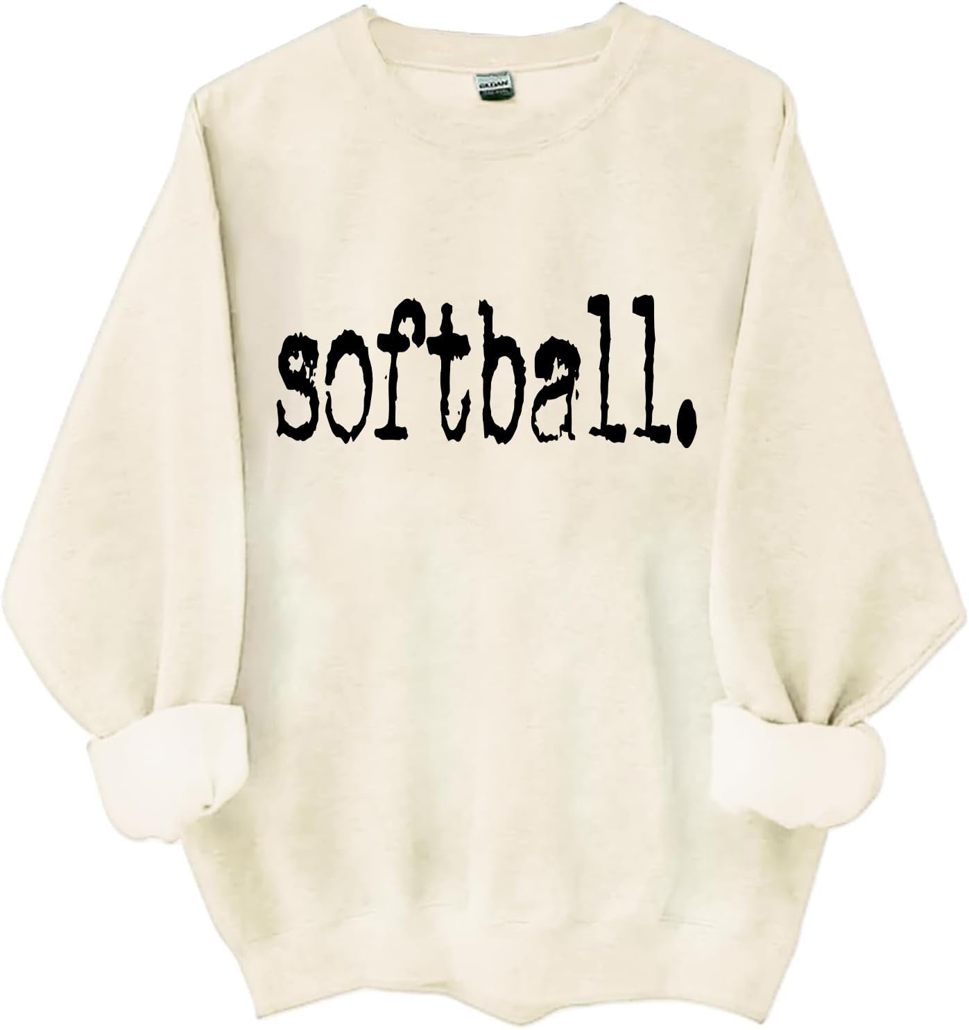 Толстовка для софтбола с буквенным принтом, топы с графикой софтбола для женщин, любителей софтбола, подарки, фото №1