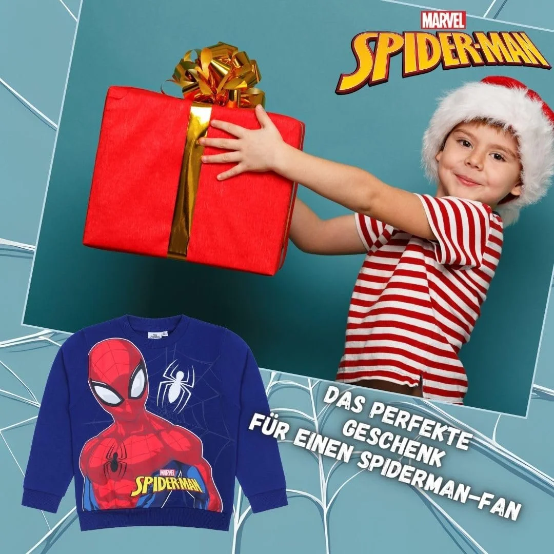 Світшот Spiderman Boys Marvel Avengers Spidey Spider-Man Бавовна, фото №4