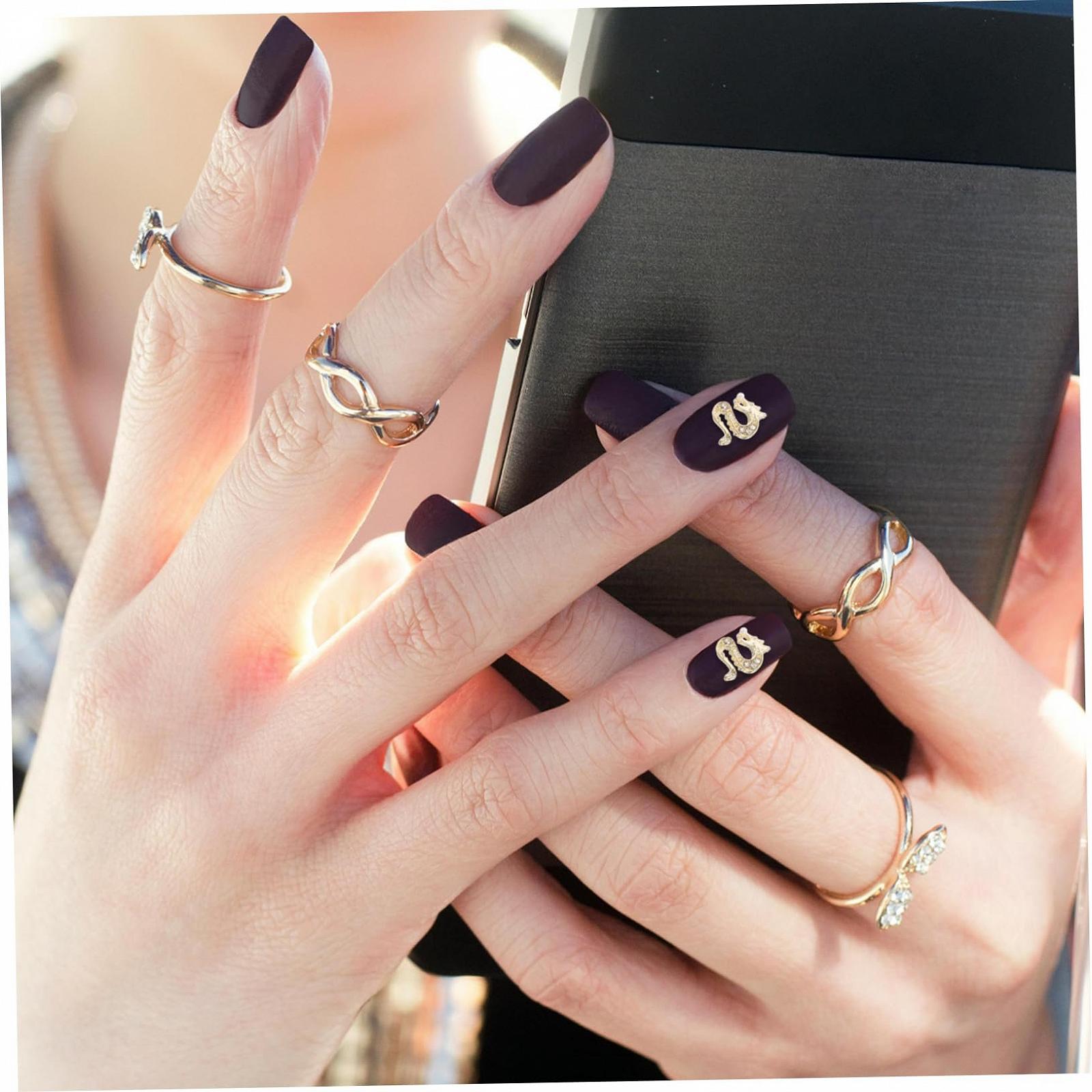 Підвіски для нігтів Знаки зодіаку 3D Dragon, 50 шт., фото №8