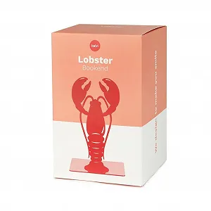 Тримач для книг Balvi Lobster У формі лобстера Метал Червоний synthetic.ua - Фото 1