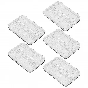 Купить Украшения для ногтей Набор бусин для маникюра Белый (DQ-A01) - Фото 1 Украшения для ногтей Набор бусин для маникюра Белый (DQ-A01) - Фото 1