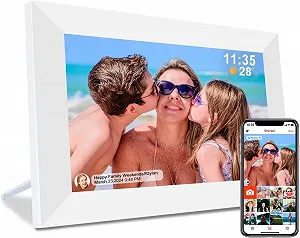 Цифровая фоторамка Frameo 10.1" WiFi 1280x800 IPS 32 ГБ Белый - Фото 1