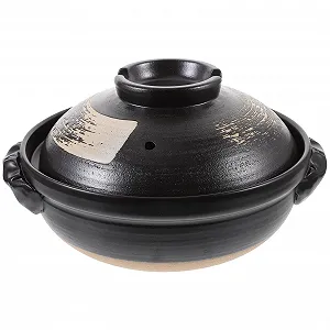 Каструля ULTECHNOVO Керамічна 900 мл Термостійка з кришкою та ручками - Фото 1