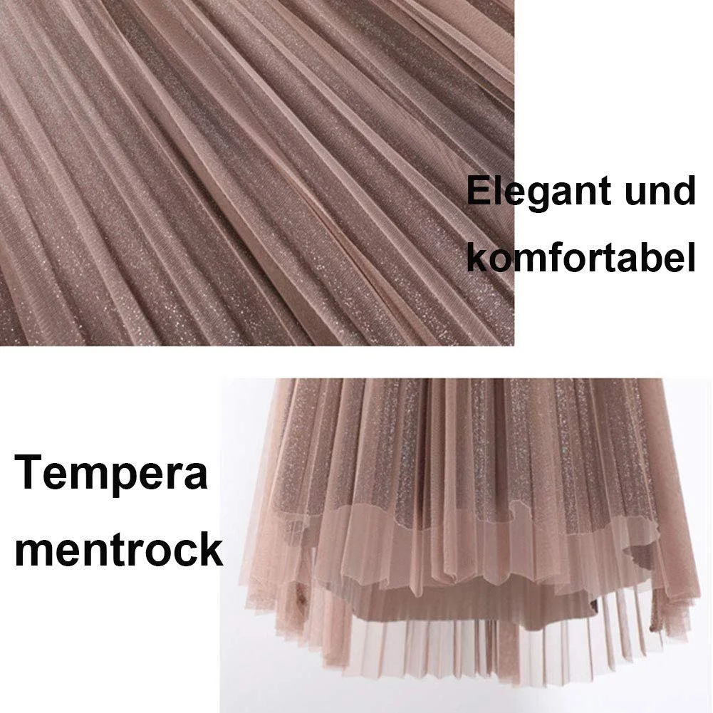 Юбка Matty-LZ Многослойная Юбка с Длинным Цветовым Градиентом Элегантная Повседневная Юбка A-силуэта с Высокой Талией, фото №2