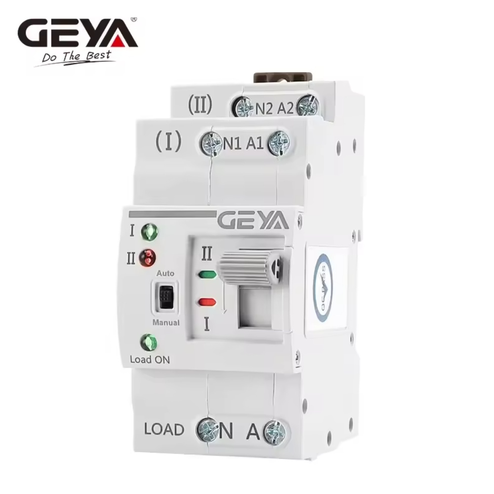 Автомат введення резерву GEYA G2R-63 2P 63A 220V АВР перемикач, фото №4