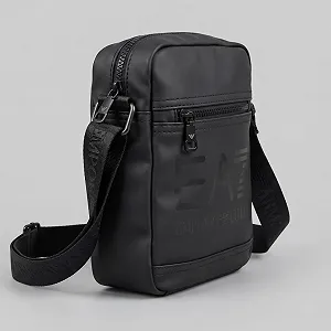 Чоловіча сумка Emporio Armani через плече, Чорна ціна на synthetic.ua - Фото 1 Чоловіча сумка Emporio Armani через плече, Чорна synthetic.ua - Фото 1