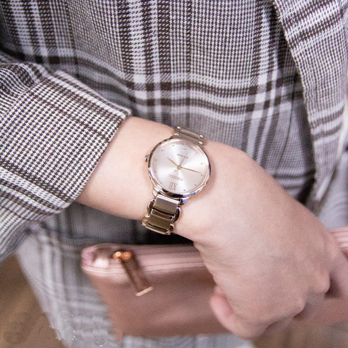 Женские аналоговые часы Citizen Eco-Drive Ремешок из нержавеющей стали, фото №6 Женские аналоговые часы Citizen Eco-Drive Ремешок из нержавеющей стали, фото №6