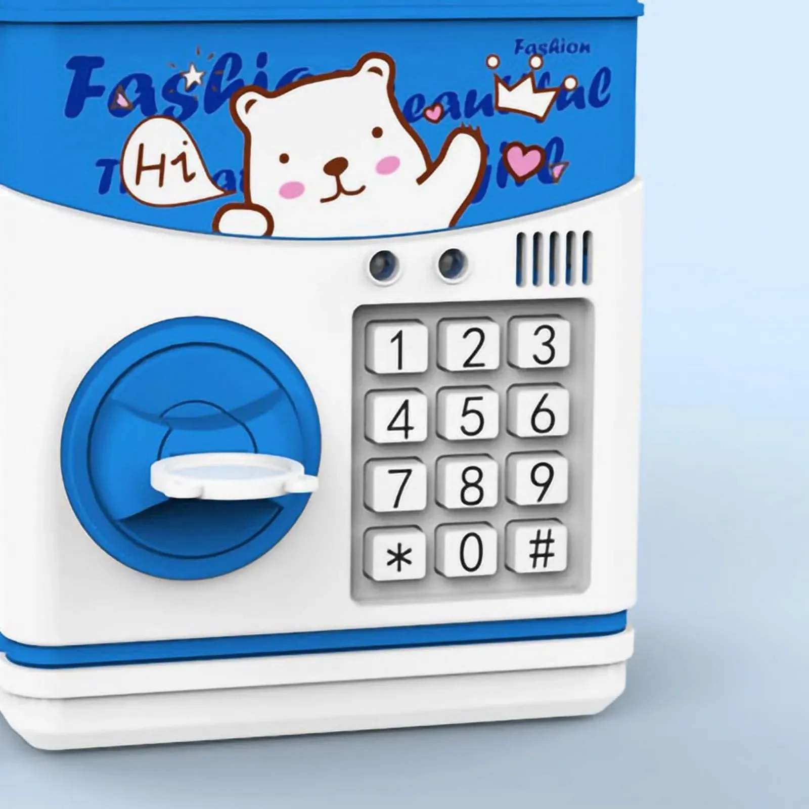 Скарбничка Bewinner мультяшна музична з функцією розповіді історій Blue, фото №4