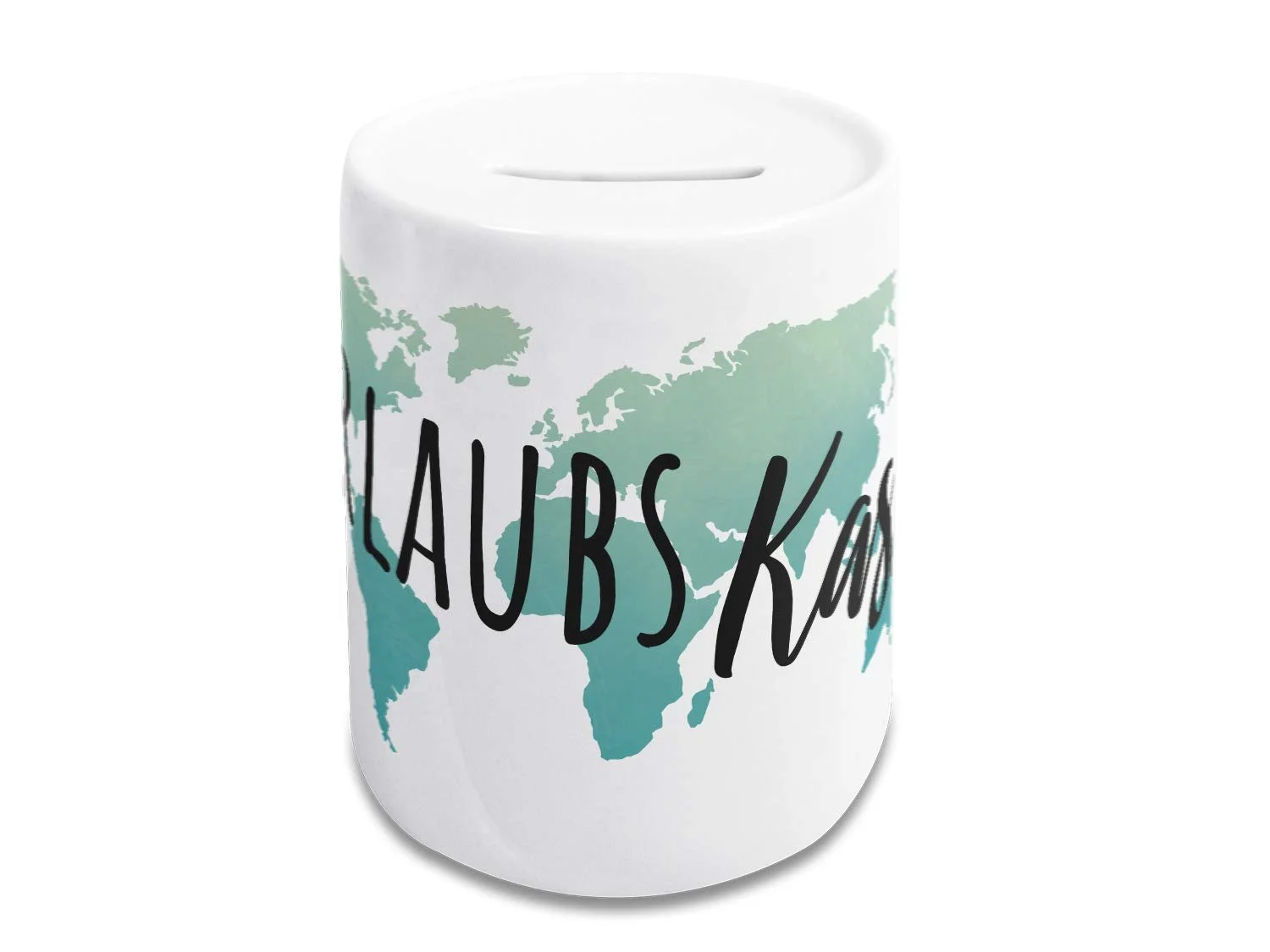 Скарбничка GRAZDesign Holiday Fund World Map керамічна, фото №1