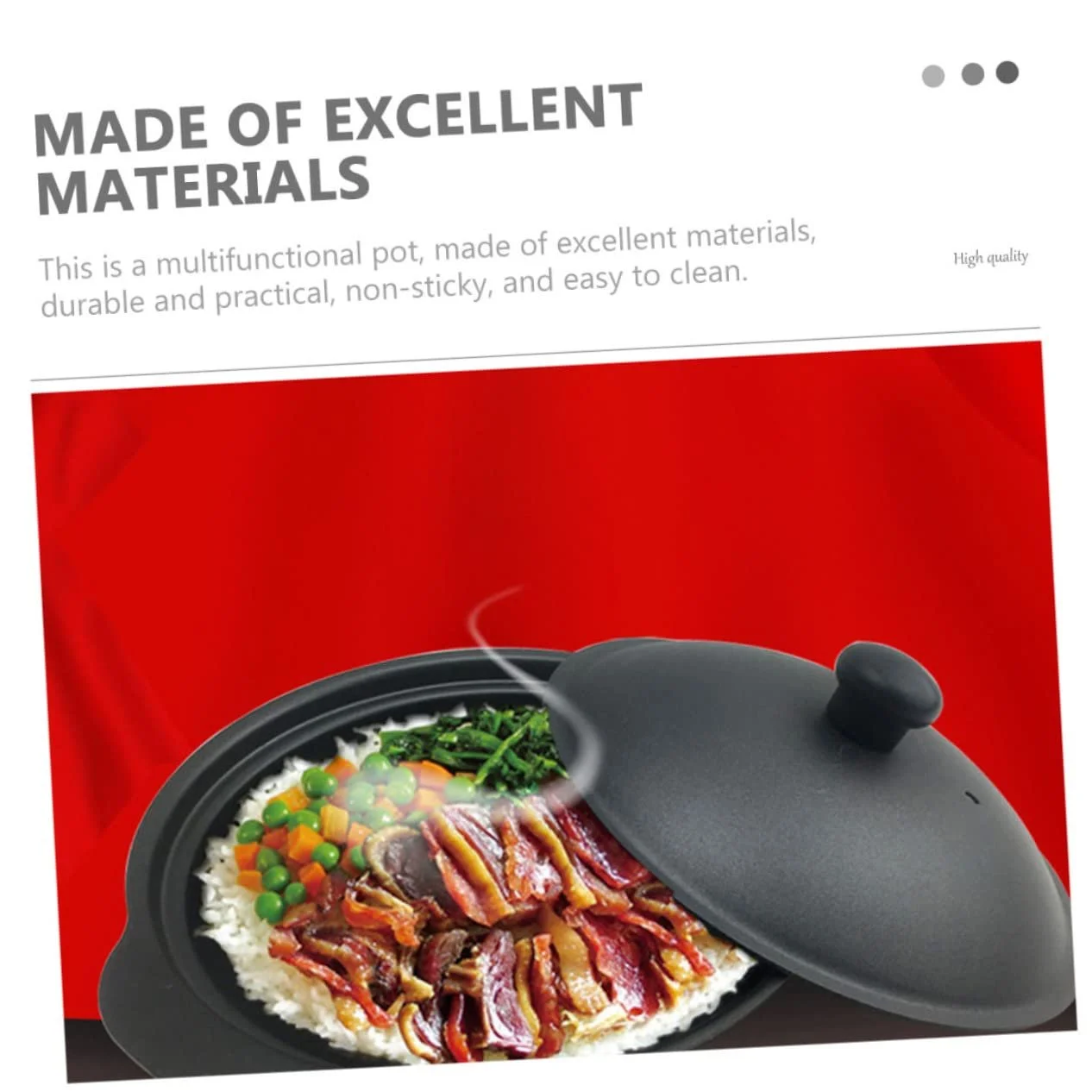 Кастрюля для риса и курицы BESTYASH с крышкой термостойкая, фото №4 Кастрюля для риса и курицы BESTYASH с крышкой термостойкая, фото №4