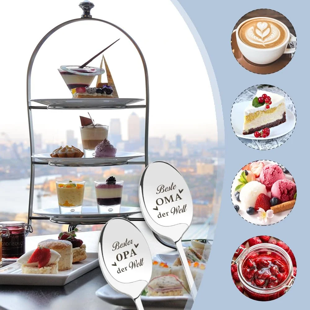 Ложка с гравировкой для бабушки и дедушки, фото №4