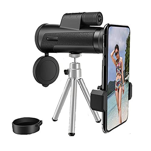 Монокуляр Derbut 12x50 BAK4-Prism FMC-объектив водонепроницаемый с адаптером для смартфона и штативом, фото №4