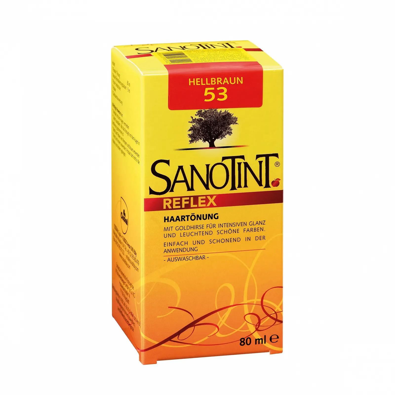 Краска для волос Sanotint Reflex № 53 "Светло-коричневый" - 1 x 80 мл, фото №7 Краска для волос Sanotint Reflex № 53 "Светло-коричневый" - 1 x 80 мл, фото №7