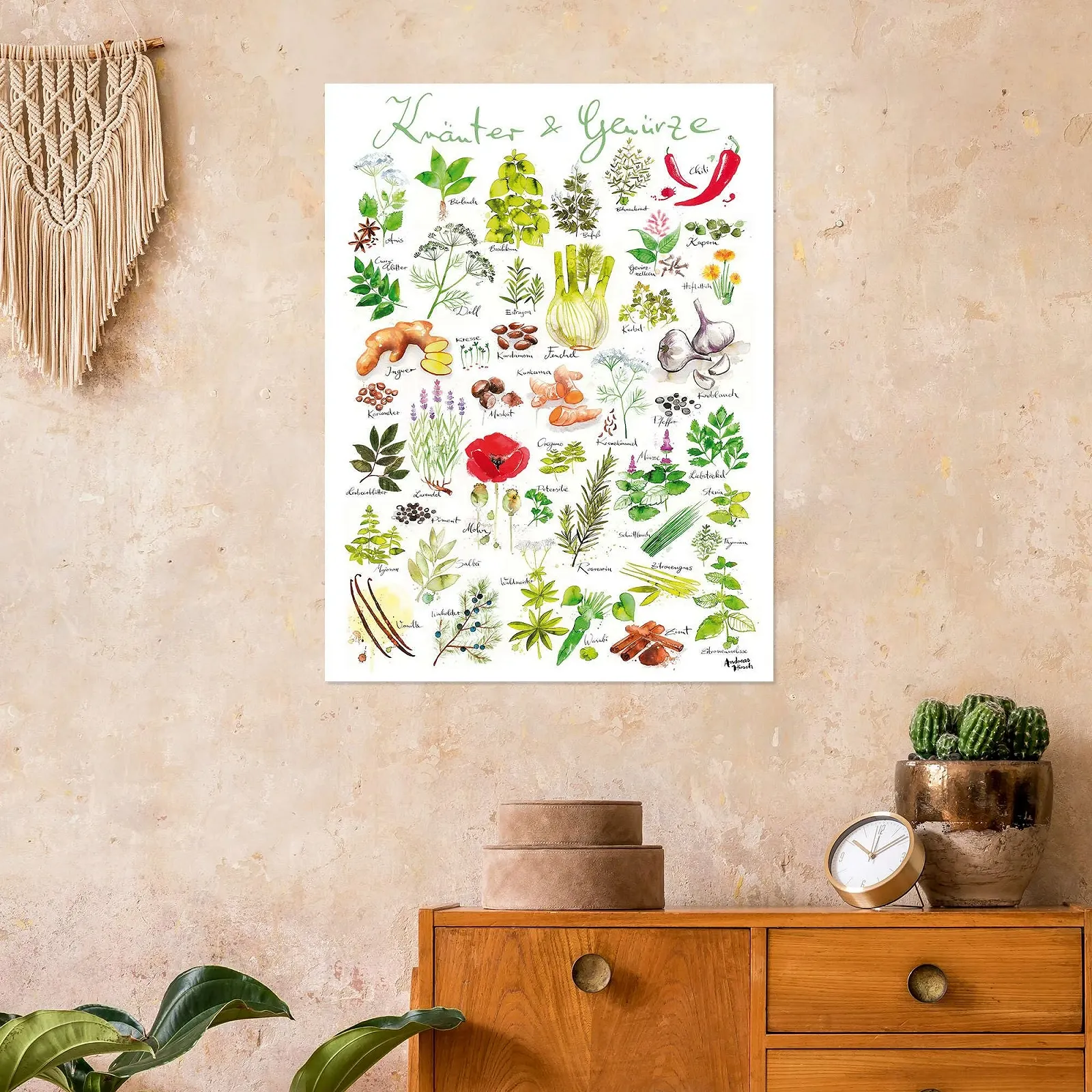 Постер Andreas Hirsch Herbs & Spices 50 x 70 см, фото №6