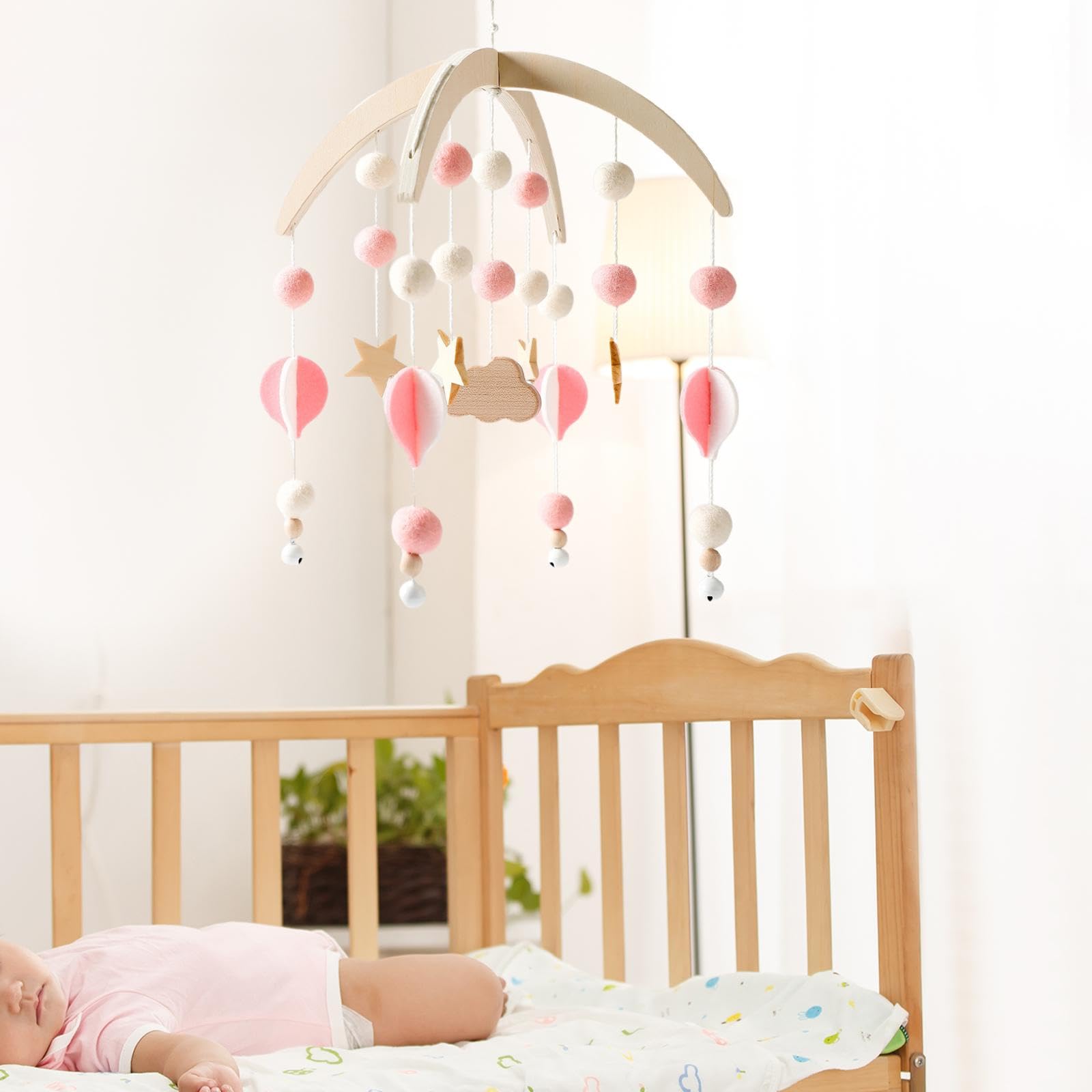 Мобиль Folpus Baby Crib Mobile Розовый, фото №6