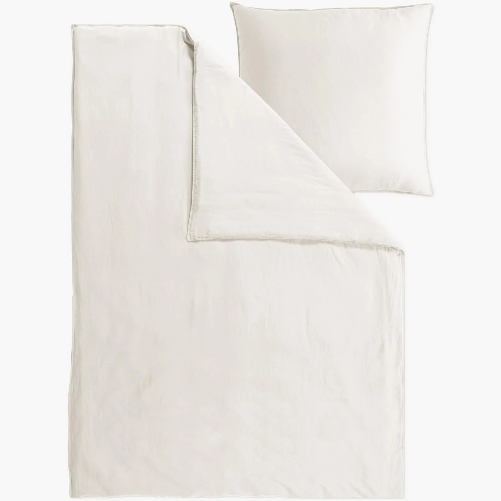 Комплект постільної білизни Pure Lable Напівльон 135 x 200 см Білий, фото №2