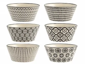 Набор блюд H&H Vhera, каменная керамика, 6 шт. - Фото 1