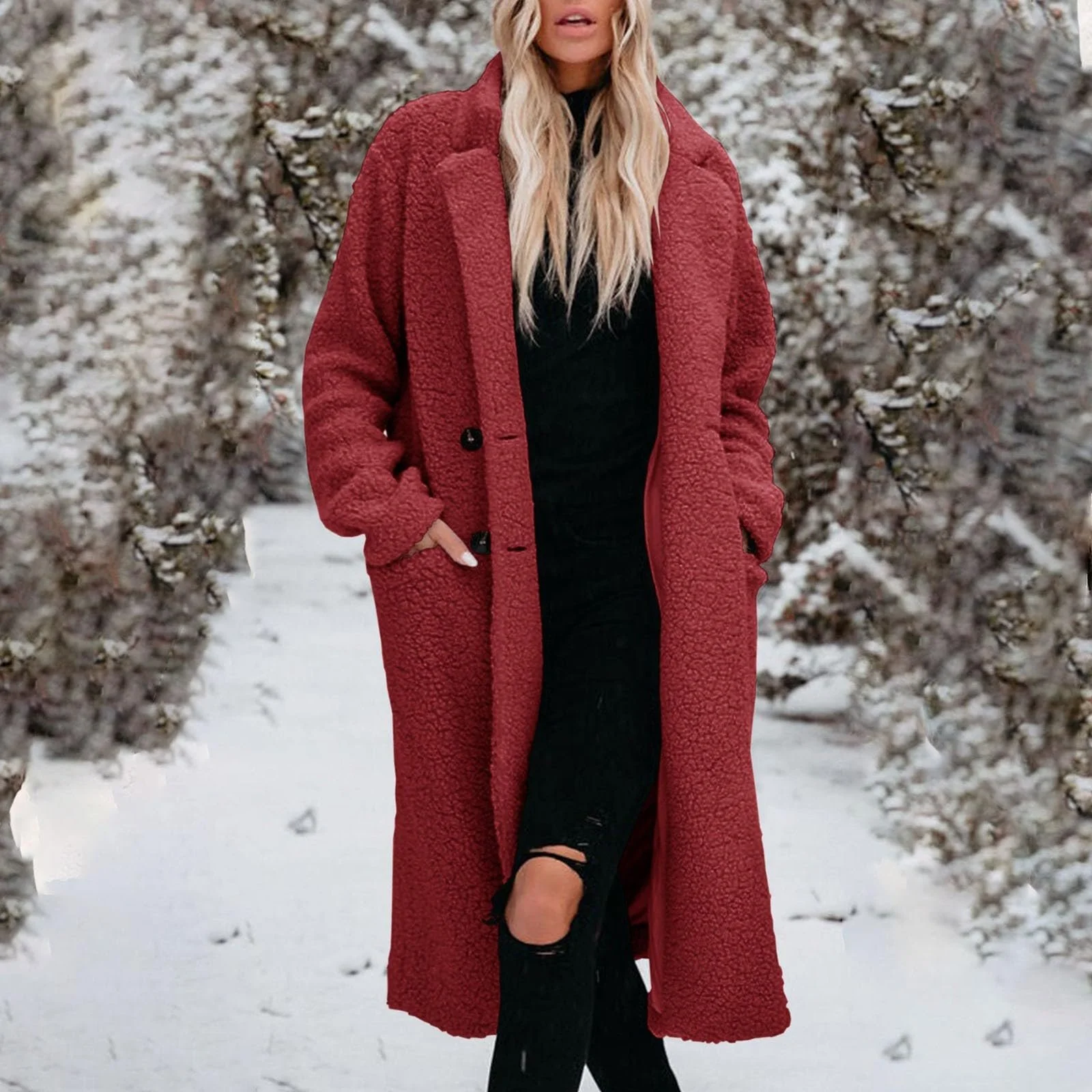 Куртка FNKDOR Зимняя Женская Теплая Длинная, фото №3