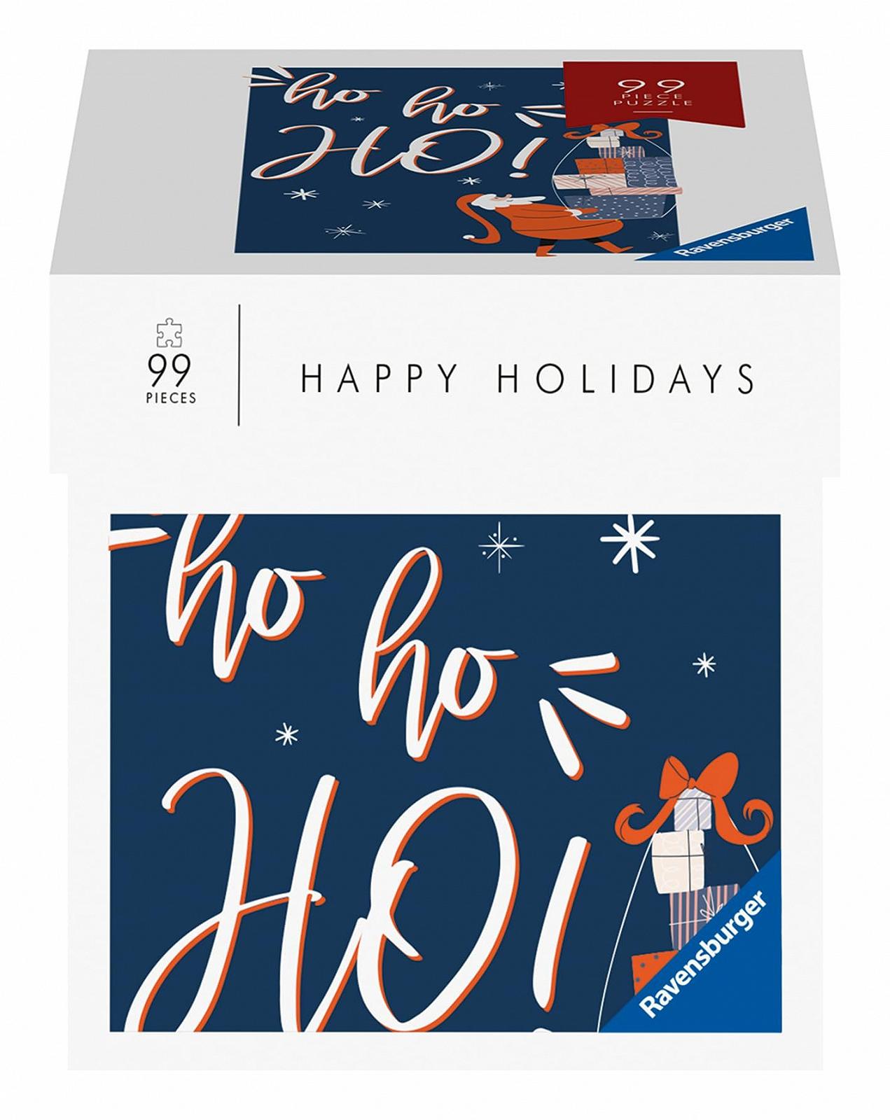Пазл Ravensburger Puzzle Moment 17353 Happy Holidays - Ho Ho Ho! 99 деталей, фото №2