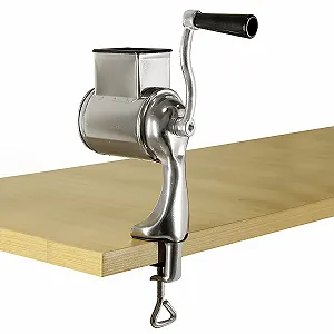 Ручна терка з нержавіючої сталі  Kitchen Aid Багатофункціональна барабанна synthetic.ua - Фото 1