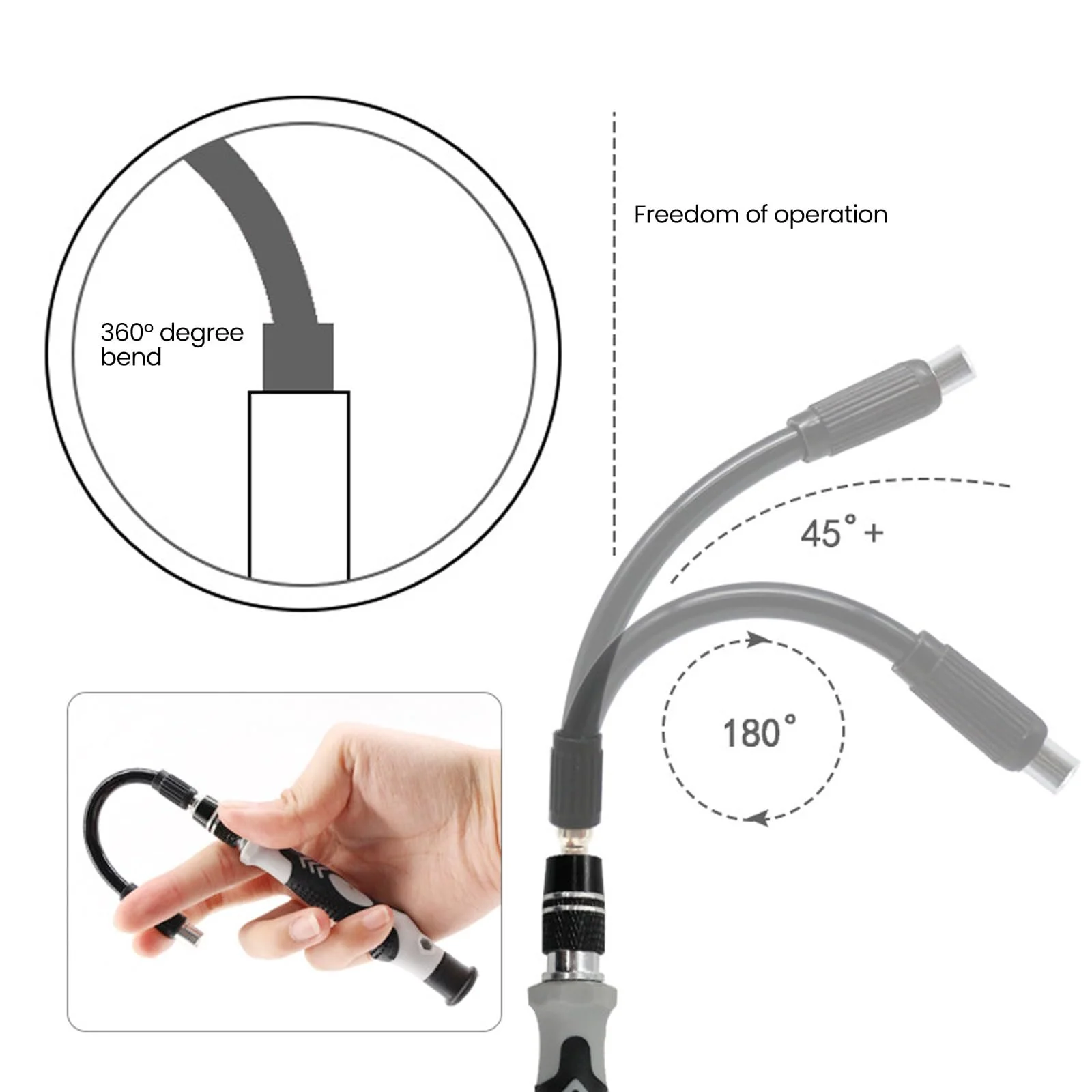 Набор отверток NACAIKJ Precision Mechanic 122 in 1 Mini, фото №4