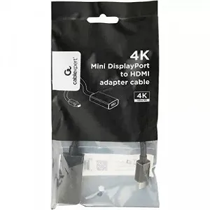 Переходник Mini DisplayPort to HDMI Cablexpert (A-mDPM-HDMIF4K-01) synthetic.ua - Фото 1
