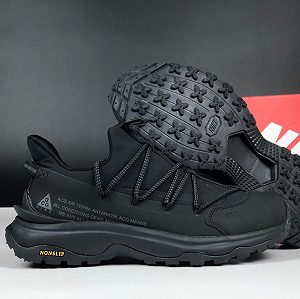 Чоловічі кросівки Nike ACG Air Terra Antarktik чорні термо осінь зима - Фото 1