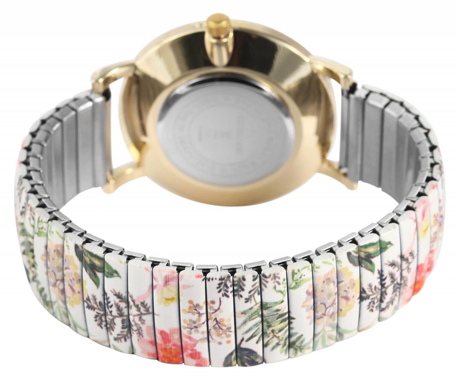 Жіночий годинник Excellanc 1700060, нержавіюча сталь, діаметр 36 мм, кольоровий принт, аналоговий, кварцовий, фото №5