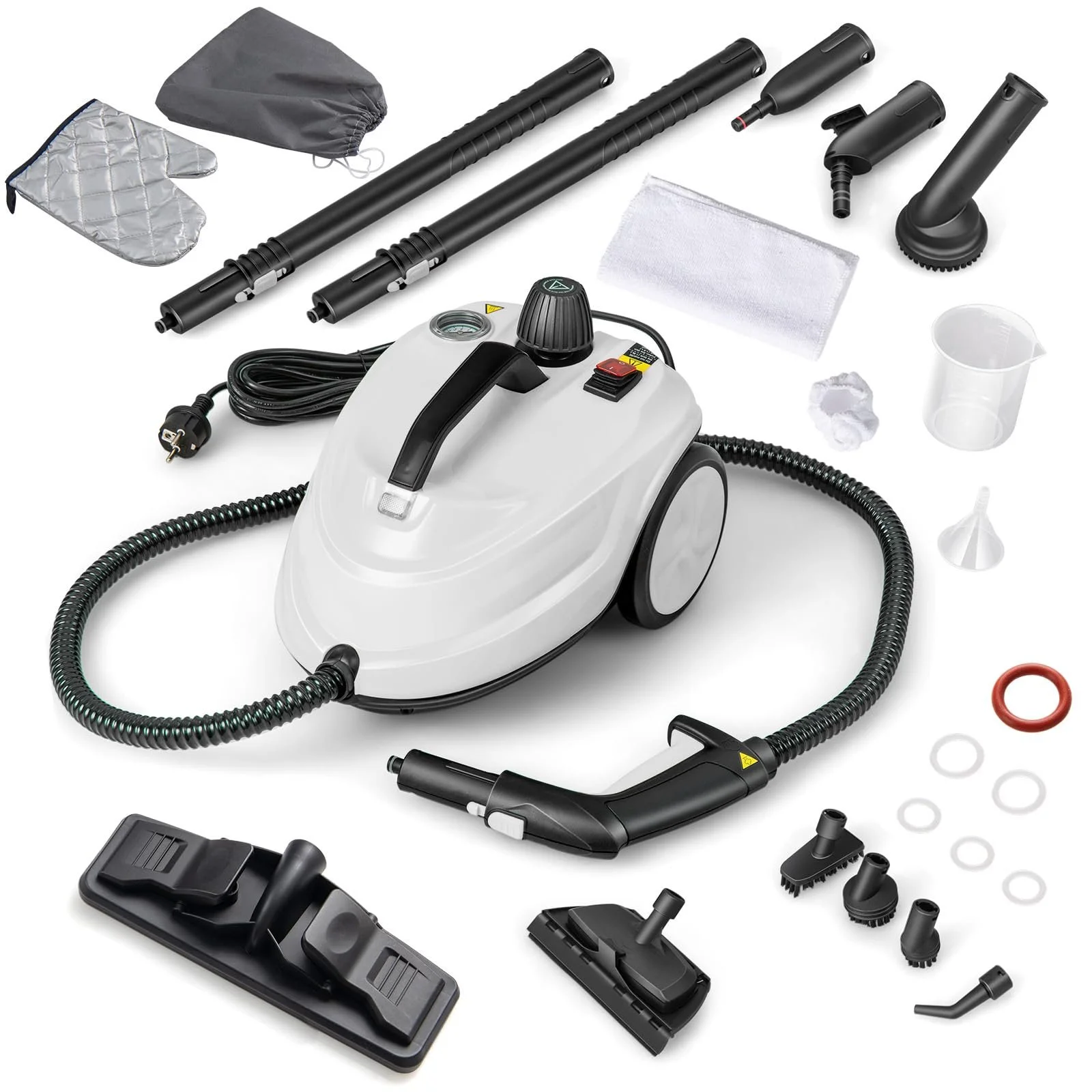 Пароочисник FANTASK 2000 Вт 5 Бар 1.8 л 13 аксесуарів, фото №1