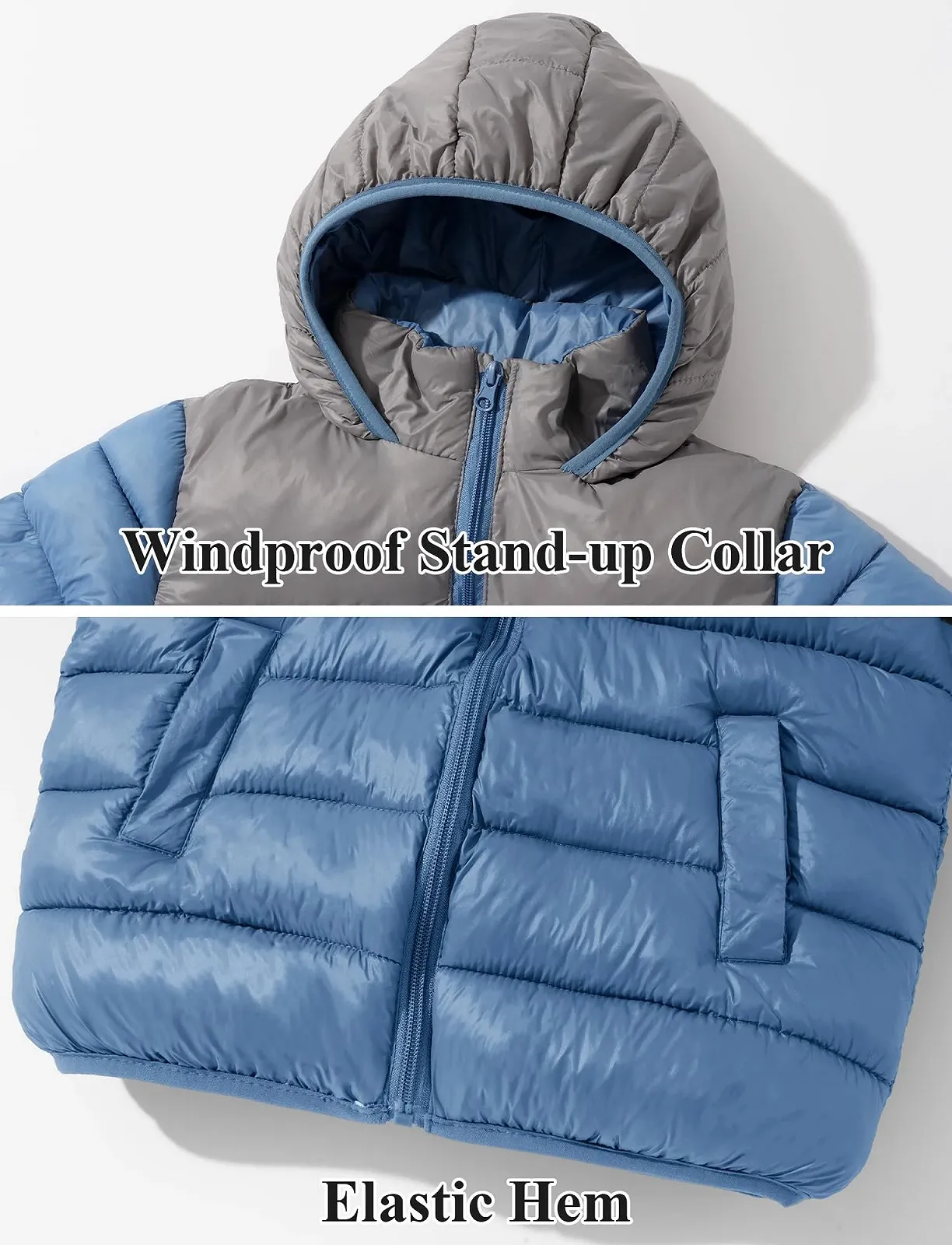 Зимова Куртка з Капюшоном Happy Cherry для Хлопчиків, Тепла, Легка, фото №3