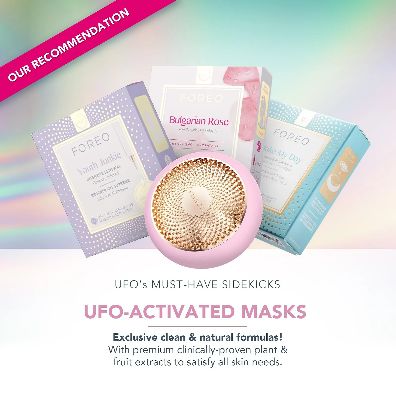 Увлажнитель для лица UFO 3 Deep Acting - 5-в-1 Уход для лица - Красная светотерапия, Термотерапия, Криотерапия, фото №4 Увлажнитель для лица UFO 3 Deep Acting - 5-в-1 Уход для лица - Красная светотерапия, Термотерапия, Криотерапия, фото №4