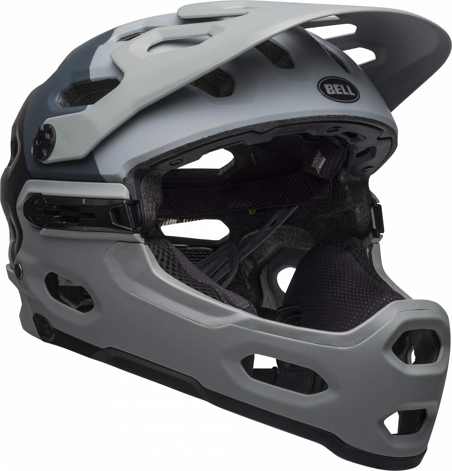 Шлем велосипедный BELL Super 3R MIPS MTB Черный/Серый, фото №7