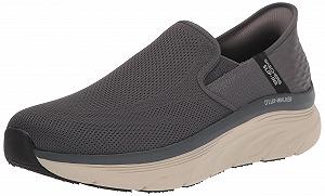 Кроссовки Skechers D'lux Walker мужские, бело-черные - Фото 1