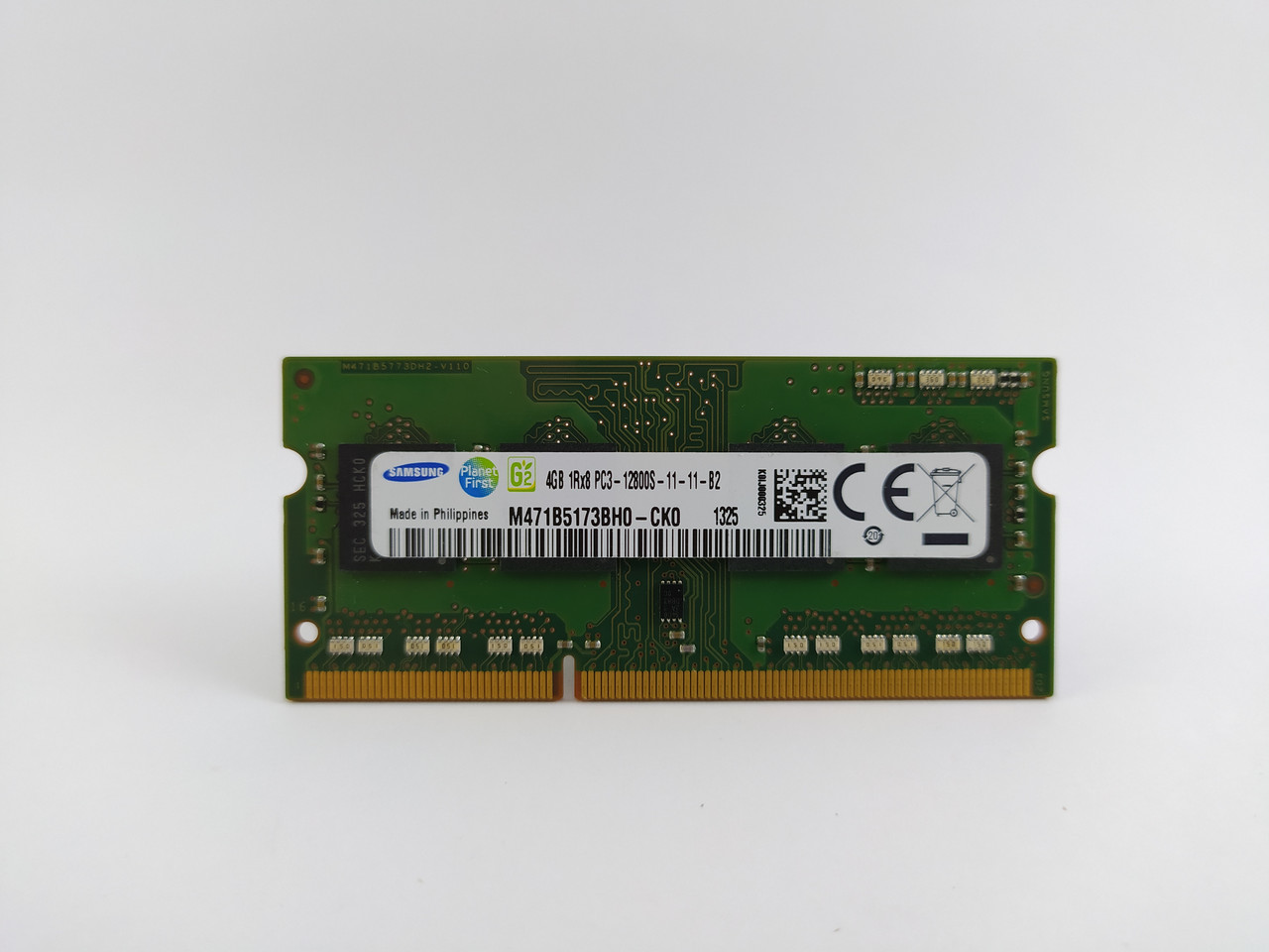 Оперативная память для ноутбука SODIMM Samsung DDR3 4Gb 1600MHz PC3-12800S M471B5173BH0-CK0, фото №1 Оперативная память для ноутбука SODIMM Samsung DDR3 4Gb 1600MHz PC3-12800S M471B5173BH0-CK0, фото №1