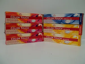 Фарба для волосся Wella Colour Touch 3/5 Темно-коричневий Червоно-фіолетовий 57 мл - Фото 1